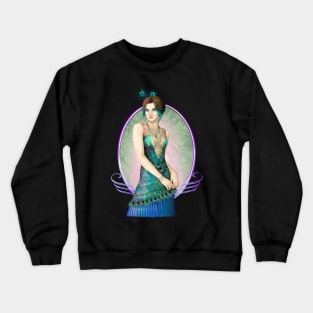 1920s Silver Screen Starlet Crewneck Sweatshirt